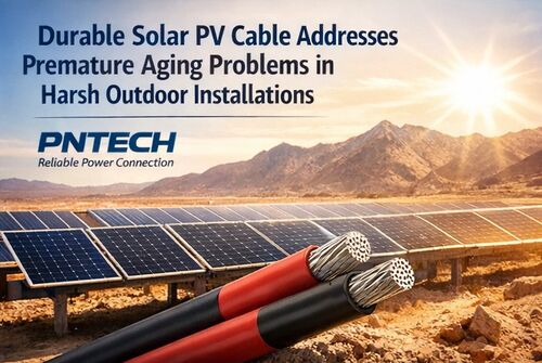 Latest company news about Los cables solares fotovoltaicos duraderos abordan los problemas de envejecimiento prematuro en instalaciones exteriores duras
