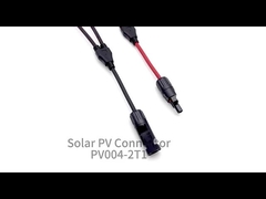 Adaptador del paralelo del panel solar del conector de rama del PPE PV40Z 1500V Y 2 a 1